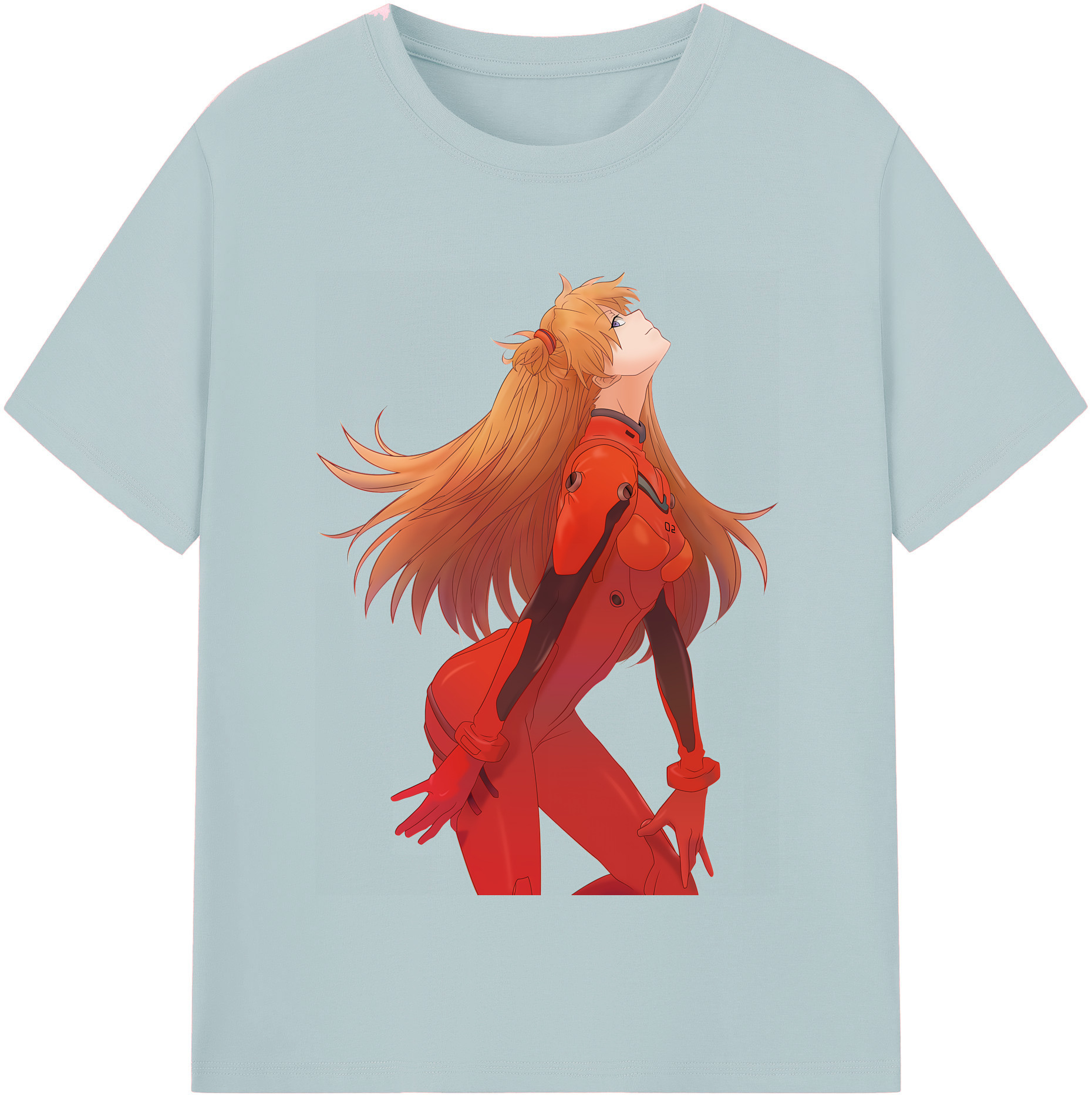 （画像用） EVA 新世紀エヴァンゲリオン 綿100％半袖Tシャツ（フロントプリント）
